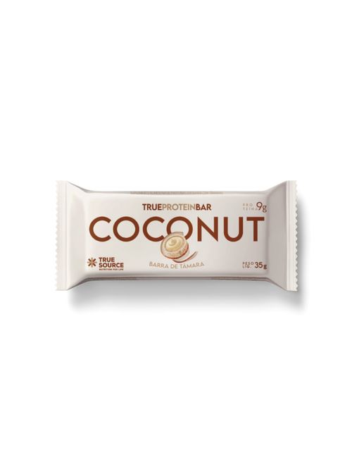 True Protein Bar Coconut e Tâmara True Source 35g