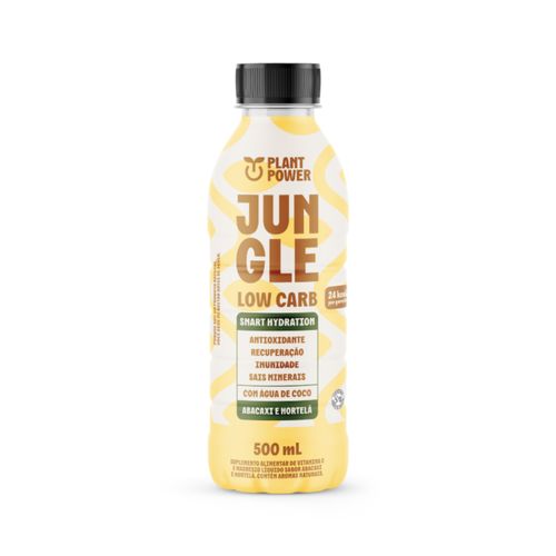 Jungle Low Carb Abacaxi e Hortelã Plant Power 500ml