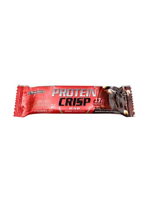 Protein Crisp Bar Brownie Chocolate Integralmedica 45g