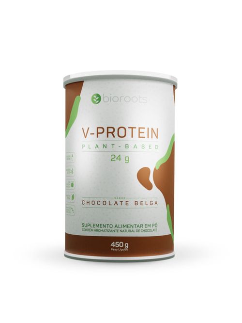 V Protein Chocolate Belga Bioroots 450g