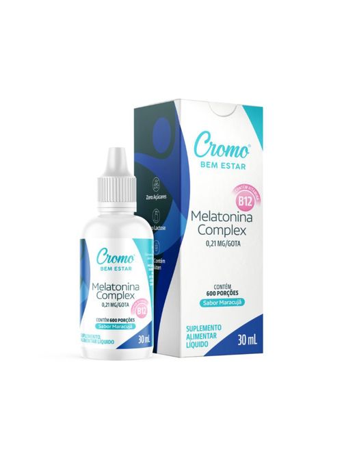 Melatonina Complex Cromo Bem Estar 30ml