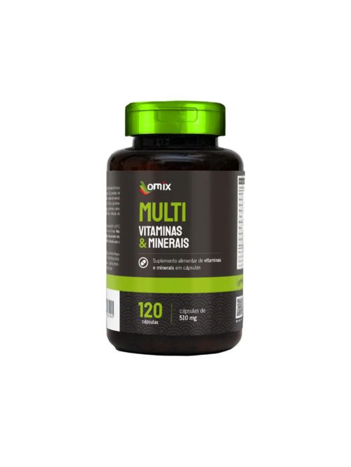 Multivitaminas e Minerais Omix 120cáps