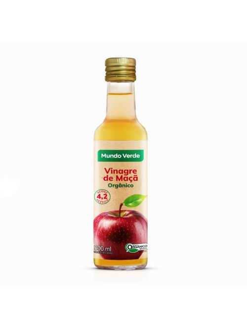 Vinagre de Maçã Orgânico Mundo Verde 500ml