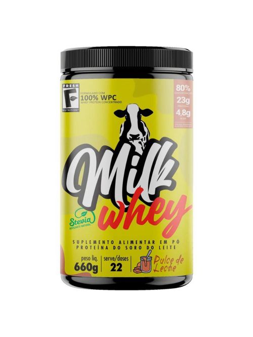 Milk Whey Doce de Leite Fresh Nutrition 660g