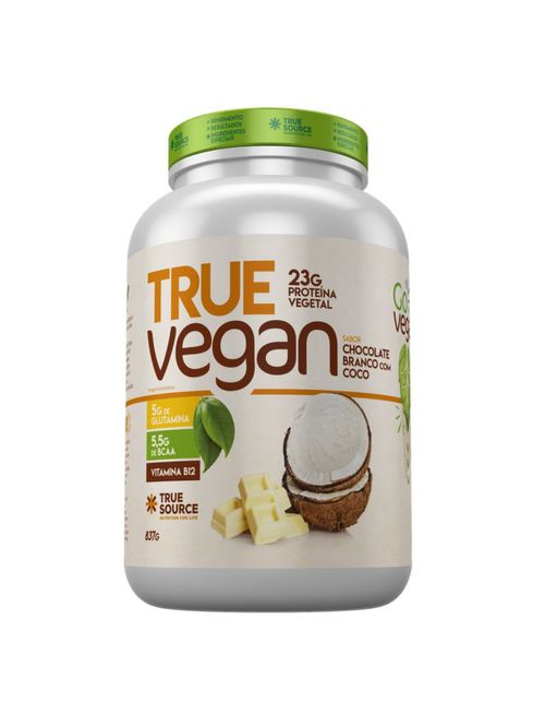 Vegan Chocolate Branco com Coco  True Source 837g