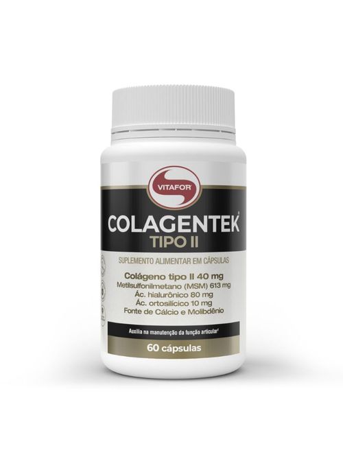 Colagentek Tipo II Vitafor 790mg 60caps