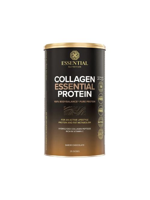 Colágeno Protein Chocolate Trufado 510g Essential Nutrition