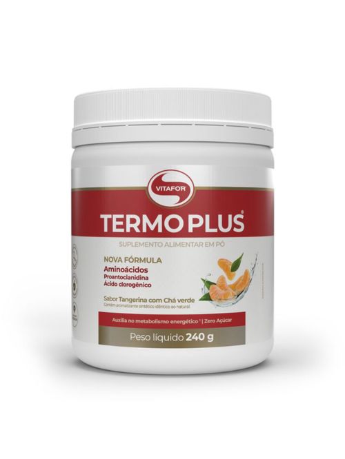 Termo Plus Tangerina Chá Verde Vitafor 240g