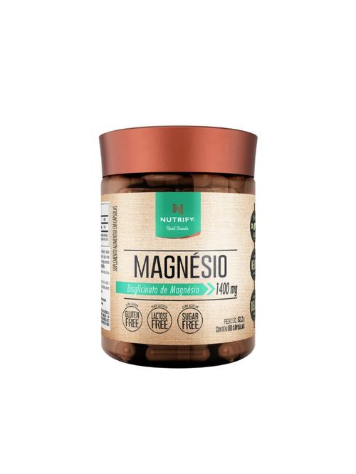Magnésio 1400mg Nutrify 60caps