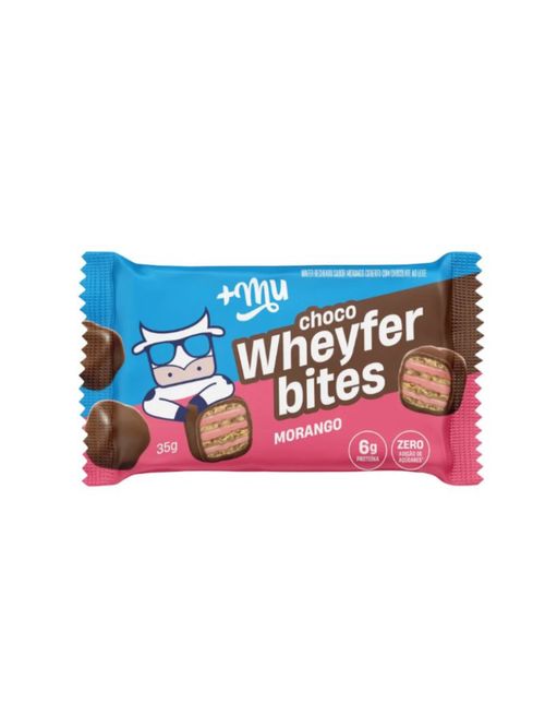 Chocowheyfer Bites Morango Mais Mu 35g