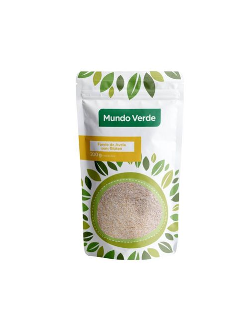 Farelo de Aveia Sem Glúten 200g Mundo Verde Seleção