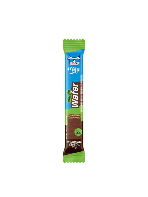 Chocowafer Chocolate Vegetal Mais Mu 25g