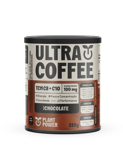 Ultracoffee Chocolate Plant Power 220g
