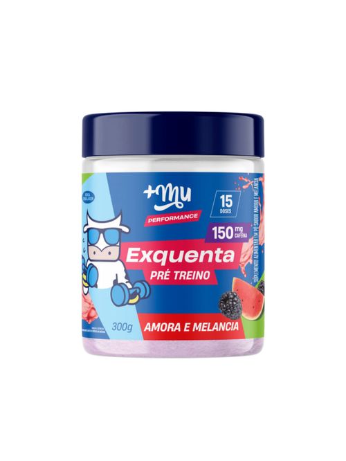 Exquenta Pré-treino Amora e Melancia Mais Mu Performance 300g