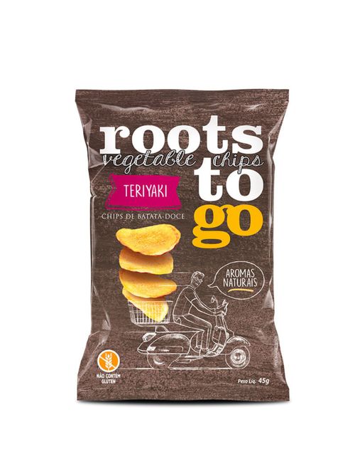 Chips Batata Doce Teriyaki Roots To Go 45g
