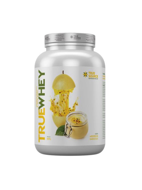 Whey Mousse de Maracujá True Source 837g