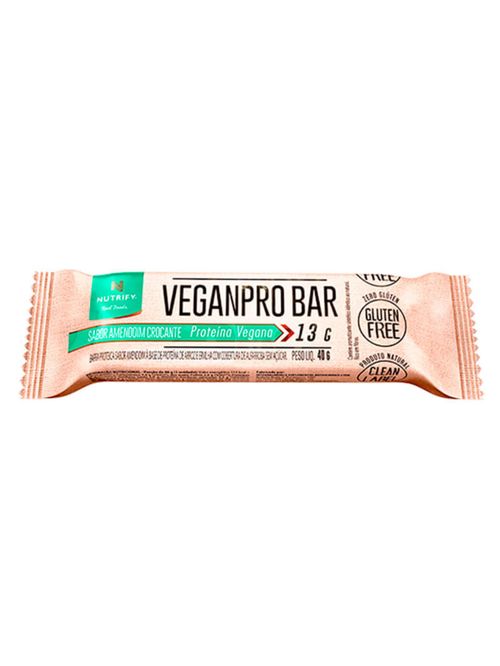 Veganpro Bar Amendoim Crocante 40g - Nutrify