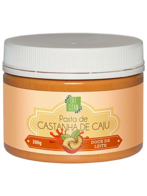 Pasta Castanha de Caju Doce de Leite Eat Clean 300g