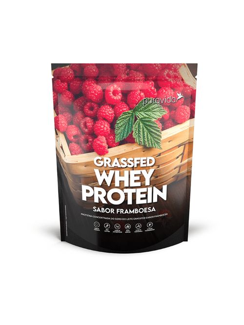 Grassfed Whey Protein Framboesa Puravida 450g