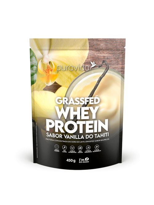 Grassfed Whey Protein Vanilla Tahiti Puravida 450g