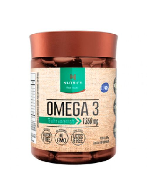 Ômega 3 Nutrify 60 cápsulas