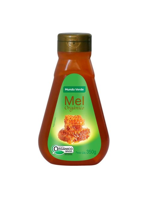 Mel Orgânico Bisnaga 350g Mundo Verde