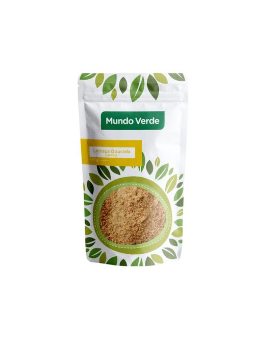 Farinha de Linhaça Dourada Integral 200g Mundo Verde