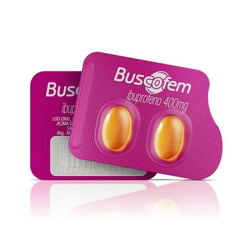 Buscofem 400mg - 2 Cápsulas