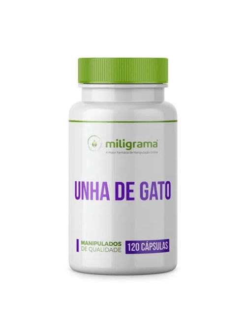 Unha de Gato 250mg 120 Cápsulas