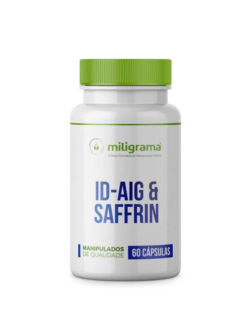 ID-aLG 200mg + Saffrin 176,5mg 60 Cápsulas