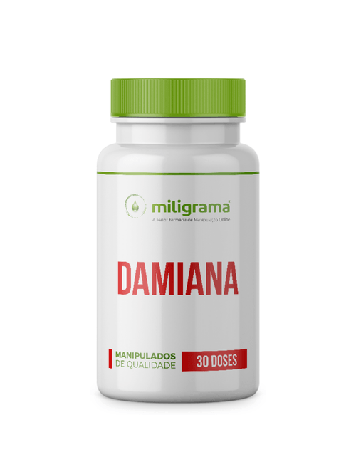 Damiana (Turnera difusa) 500mg 30 doses