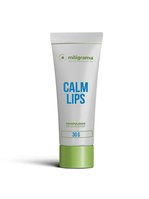 Calm Lips Pomada - Pomada para Herpes Labial 30g