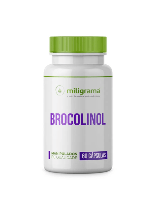 Brocolinol 500mg 60 Cápsulas
