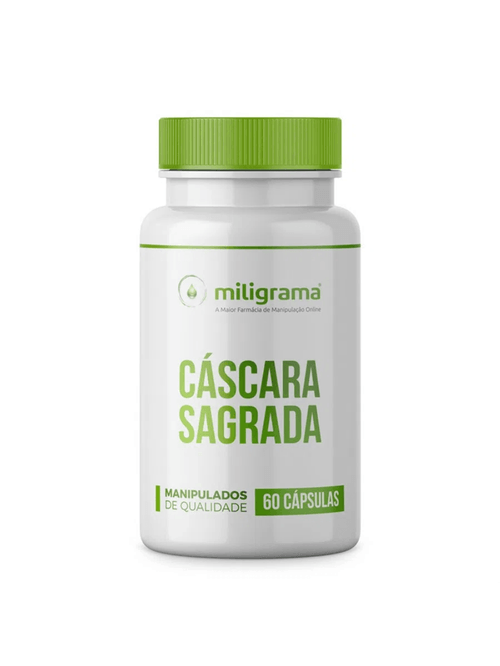 Cáscara Sagrada 75mg 60 Cápsulas
