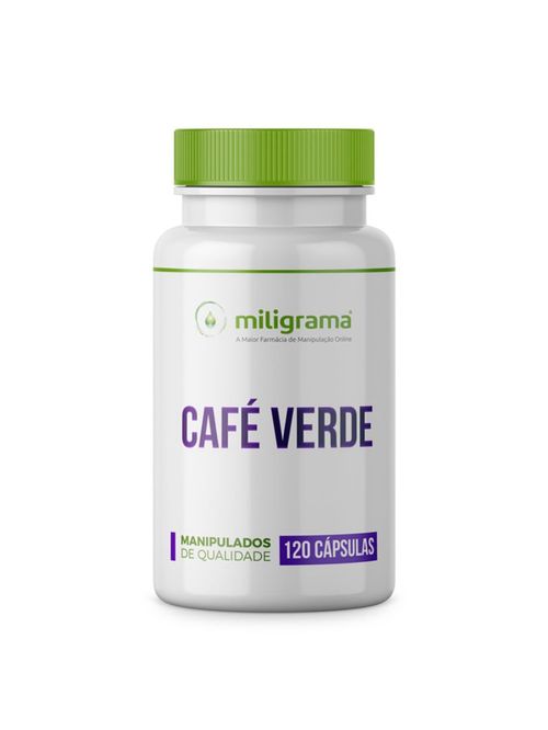 Café Verde (Green Coffee) 300mg 120 Cápsulas