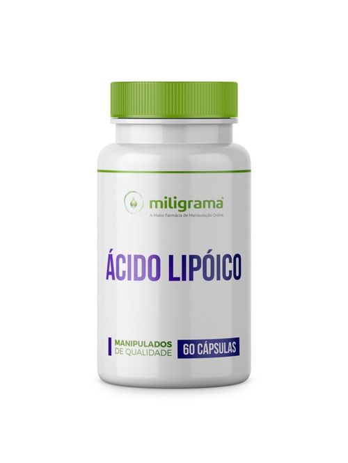 Ácido Lipóico 500 mg  60 Cápsulas