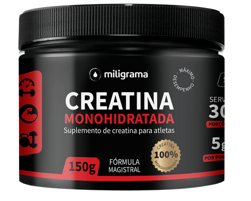 Creatina Monohidratada 100% Pura 150g
