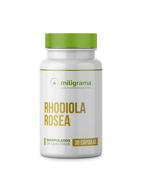 Rhodiola Rosea 250mg 30 Cápsulas da Raíz de Ouro