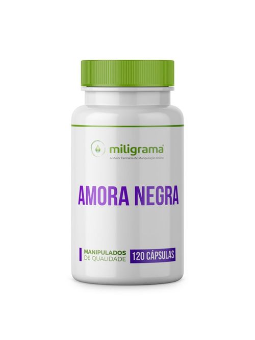 Amora Negra 500mg 120 Cápsulas