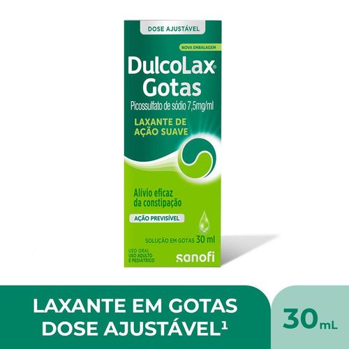 Laxante Dulcolax Gotas 7,5mg/ml Sanofi 30ml
