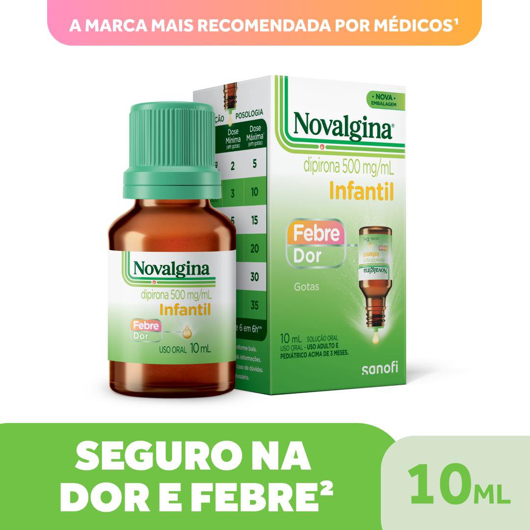 Novalgina Solução Oral 10ml