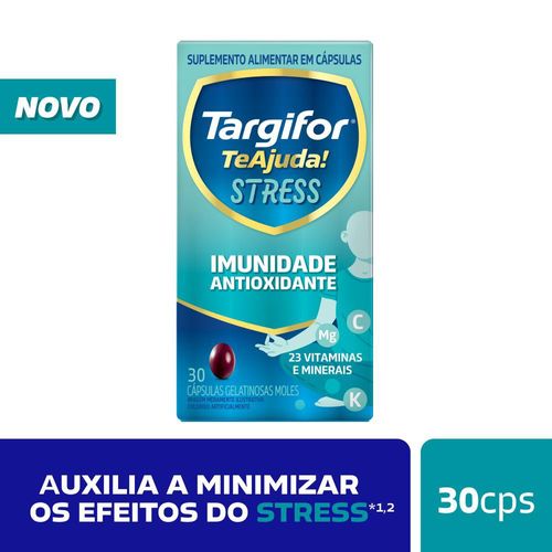 Suplemento Targifor Te Ajuda! Stress - 30 Cápsulas