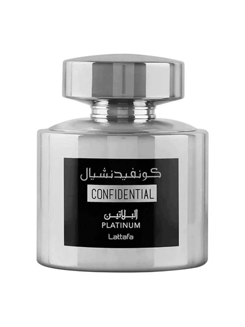 Lattafa Confidential Platinum Eau de Parfum - Perfume Masculino