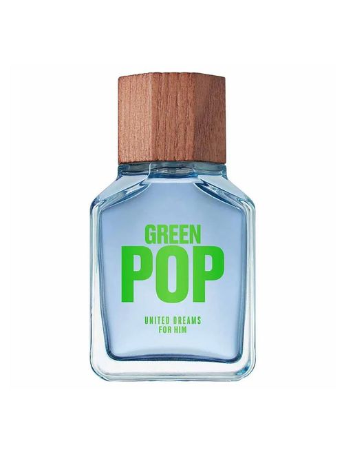 Benetton United Colors Green Pop Him Eau de Toilette - Perfume Masculino