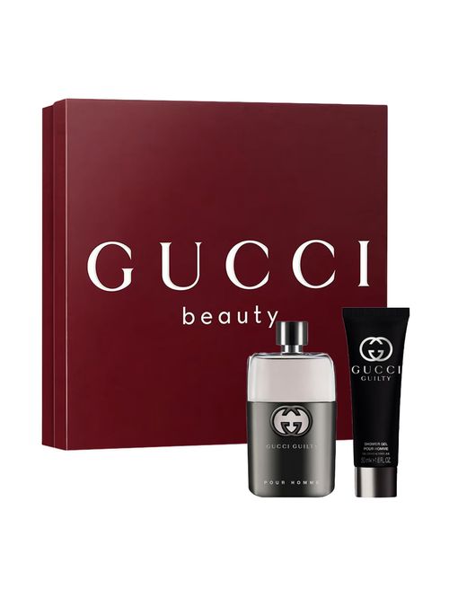 Kit Gucci Guilty Masculino - Eau de Toilette 50ml + Gel de Banho 50ml