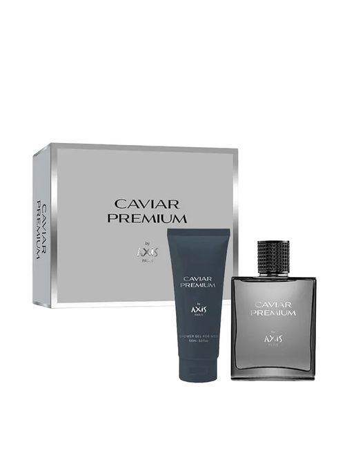 Kit Axis Caviar Premium Masculino - Edt 100ml + Sg 100ml