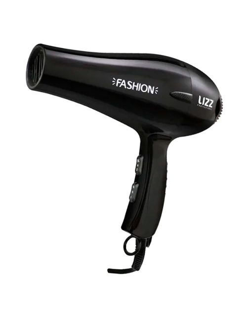 Lizz Professional Fashion Preto 2200W - Secador de Cabelos 220v