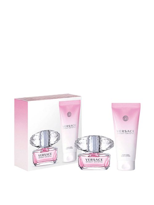 Kit Versace Bright Crystal For Her - Eau de Toilette 50ml + Body Lotion 100ml
