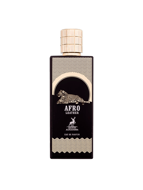 Perfume Unissex Maison Alhambra Afro Leather Eau de Parfum 80ml Couro Amadeirado