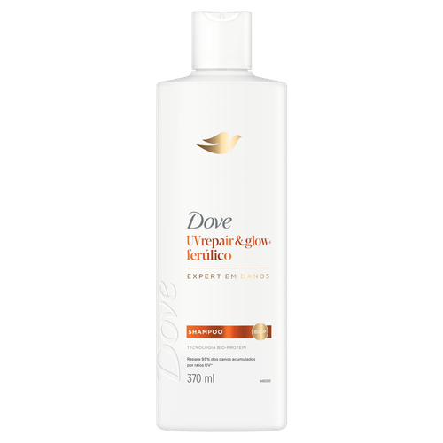 Shampoo Dove UV Repair e Glow + Ferúlico - 370ml